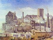 Alfred Rethel auf Burg Wetter oil on canvas